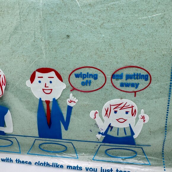 Scott Family Placemats 24-Pack New Old Stock 10.5" X 14.5" Paper Floral Bird - Picture 9 of 10